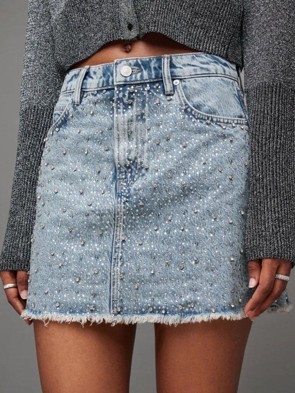 Wendel Crystal Skirt AllSaints